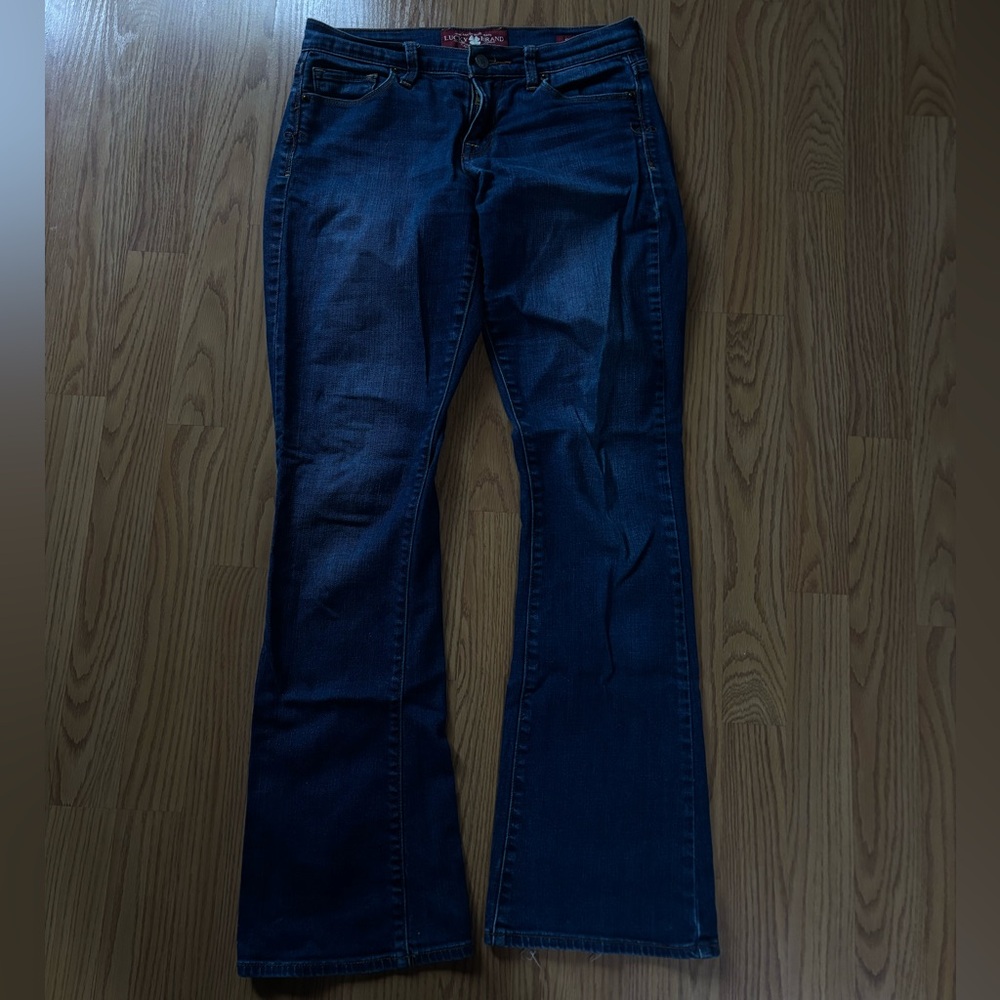 Lucky Brand Dark Blue Flare Jeans